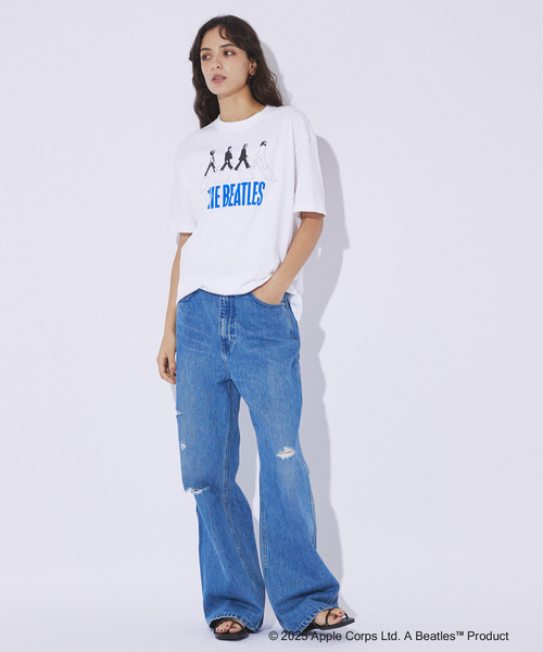 【GOOD ROCK SPEED/グッドロックスピード】THE BEATLES /ビートルズロゴTEE / バンドTシャツ（Tシャツ/カットソー）｜GOOD ROCK SPEED（グッドロックスピード）