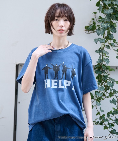GOOD ROCK SPEED(グッドロックスピード)の「【GOOD ROCK SPEED/グッドロックスピード】THE BEATLES /ビートルズロゴTEE / バンドTシャツ(Tシャツ/カットソー・メンズ・ホワイト系その他/ブラック系その他/ホワイト系その他2/ブラック系その他2/ネイビー/グレー系その他/ベージュ系その他・M/L/XL)」の7枚目の写真