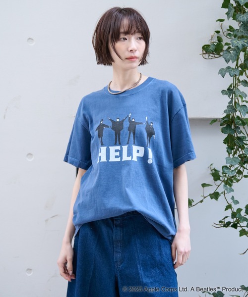 GOOD ROCK SPEED(グッドロックスピード)の「【GOOD ROCK SPEED/グッドロックスピード】THE BEATLES /ビートルズロゴTEE / バンドTシャツ(Tシャツ/カットソー・メンズ・ホワイト系その他/ブラック系その他/ホワイト系その他2/ブラック系その他2/ネイビー/グレー系その他/ベージュ系その他・M/L/XL)」の8枚目の写真