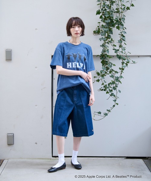 GOOD ROCK SPEED(グッドロックスピード)の「【GOOD ROCK SPEED/グッドロックスピード】THE BEATLES /ビートルズロゴTEE / バンドTシャツ(Tシャツ/カットソー・メンズ・ホワイト系その他/ブラック系その他/ホワイト系その他2/ブラック系その他2/ネイビー/グレー系その他/ベージュ系その他・M/L/XL)」の9枚目の写真