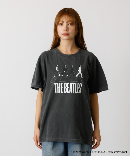 GOOD ROCK SPEED(グッドロックスピード)の「【GOOD ROCK SPEED/グッドロックスピード】THE BEATLES /ビートルズロゴTEE / バンドTシャツ(Tシャツ/カットソー・メンズ・ホワイト系その他/ブラック系その他/ホワイト系その他2/ブラック系その他2/ネイビー/グレー系その他/ベージュ系その他・M/L/XL)」の17枚目の写真