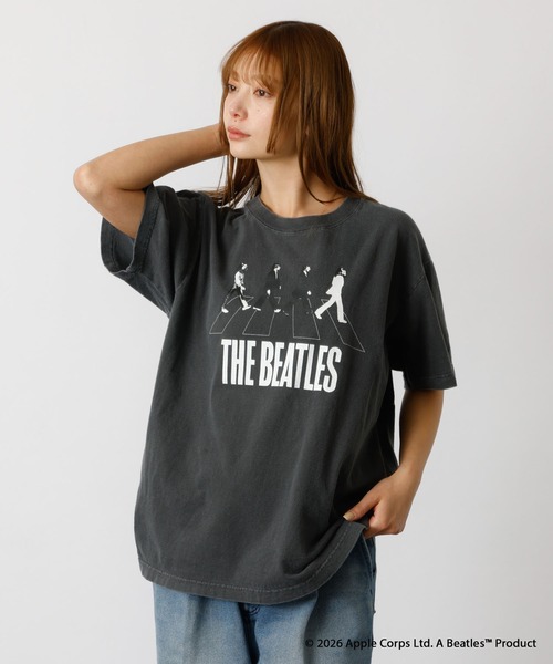 GOOD ROCK SPEED(グッドロックスピード)の「【GOOD ROCK SPEED/グッドロックスピード】THE BEATLES /ビートルズロゴTEE / バンドTシャツ(Tシャツ/カットソー・メンズ・ホワイト系その他/ブラック系その他/ホワイト系その他2/ブラック系その他2/ネイビー/グレー系その他/ベージュ系その他・M/L/XL)」の19枚目の写真