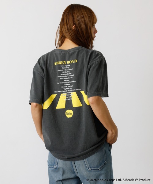 GOOD ROCK SPEED(グッドロックスピード)の「【GOOD ROCK SPEED/グッドロックスピード】THE BEATLES /ビートルズロゴTEE / バンドTシャツ(Tシャツ/カットソー・メンズ・ホワイト系その他/ブラック系その他/ホワイト系その他2/ブラック系その他2/ネイビー/グレー系その他/ベージュ系その他・M/L/XL)」の21枚目の写真