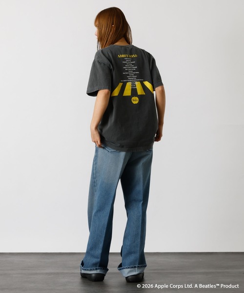GOOD ROCK SPEED(グッドロックスピード)の「【GOOD ROCK SPEED/グッドロックスピード】THE BEATLES /ビートルズロゴTEE / バンドTシャツ(Tシャツ/カットソー・メンズ・ホワイト系その他/ブラック系その他/ホワイト系その他2/ブラック系その他2/ネイビー/グレー系その他/ベージュ系その他・M/L/XL)」の16枚目の写真