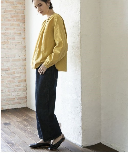 aquagarage(アクアガレージ)の「ワイドデニムパンツ(デニムパンツ・レディース・ブルー系その他2/ブルー系その他3/ブルー系その他4/ブルー系その他・S/L/LL/3L/M)」の8枚目の写真