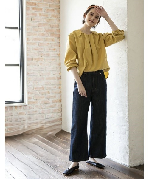 aquagarage(アクアガレージ)の「ワイドデニムパンツ(デニムパンツ・レディース・ブルー系その他2/ブルー系その他3/ブルー系その他4/ブルー系その他・S/L/LL/3L/M)」の11枚目の写真