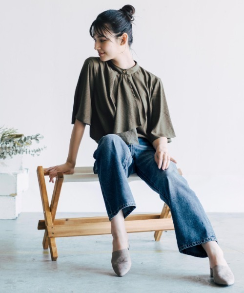 aquagarage(アクアガレージ)の「ワイドデニムパンツ(デニムパンツ・レディース・ブルー系その他2/ブルー系その他3/ブルー系その他4/ブルー系その他・S/L/LL/3L/M)」の10枚目の写真