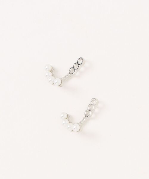 ARCHIVER(アーカイバ)の「【Bz】ブラックカラーリボンモチーフピアス6点セット/アクリルハートモチーフパール(MA/EK237)(ピアス(両耳用)・レディース・シルバー・FREE)」の6枚目の写真