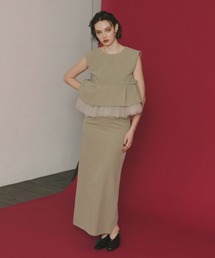 セール】balloon hemline dress / バルーンヘムラインドレス 結婚式