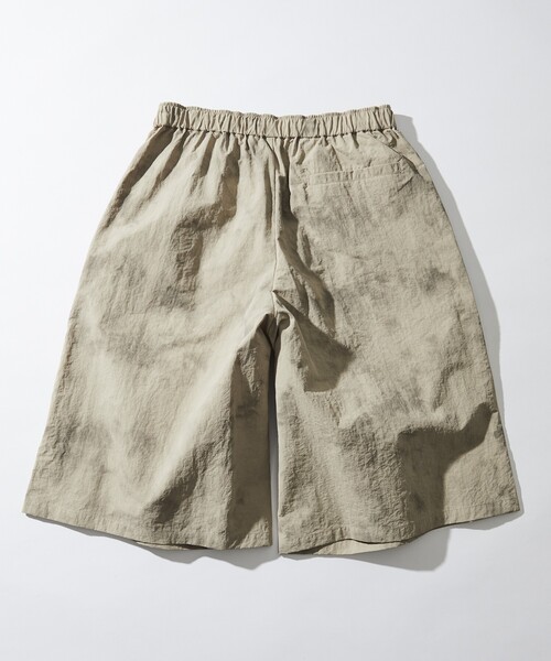 UMBRO（アンブロ）の「UMBRO/アンブロ 別注 Nylon Wide Shorts/ナイロン ワイドショートパンツ（その他パンツ・メンズ・チェック/グレー系/ベージュ系/ブラック/オフホワイト・MEDIUM/LARGE/X-LARGE）」の14枚目の写真