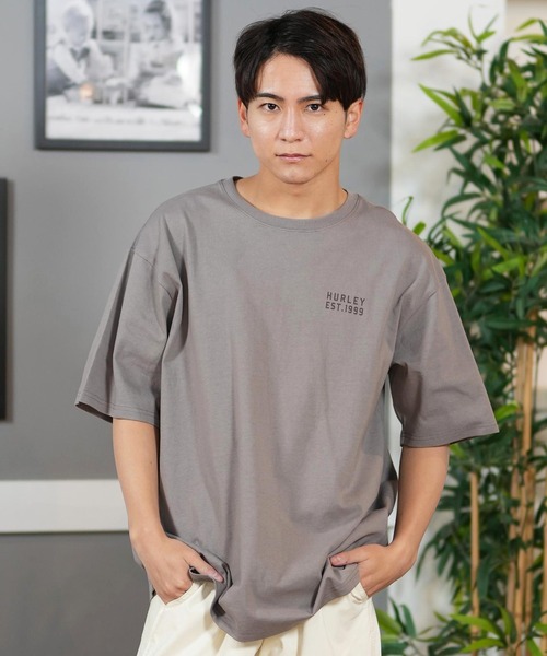 Hurley (ハーレー)の「Hurley/ハーレー 半袖Tシャツ バックプリント MCSS251055(Tシャツ/カットソー・メンズ・グレイッシュベージュ/ブラック/ホワイト・L/M/S)」の18枚目の写真
