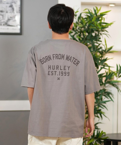 Hurley (ハーレー)の「Hurley/ハーレー 半袖Tシャツ バックプリント MCSS251055(Tシャツ/カットソー・メンズ・グレイッシュベージュ/ブラック/ホワイト・L/M/S)」の20枚目の写真