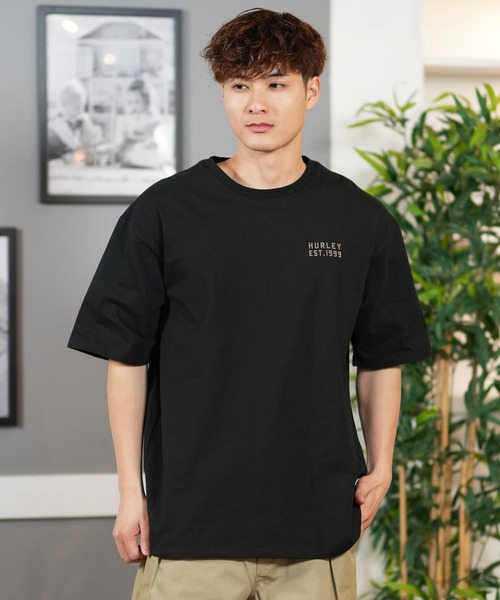 Hurley (ハーレー)の「Hurley/ハーレー 半袖Tシャツ バックプリント MCSS251055(Tシャツ/カットソー・メンズ・グレイッシュベージュ/ブラック/ホワイト・L/M/S)」の11枚目の写真