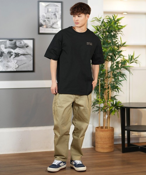Hurley (ハーレー)の「Hurley/ハーレー 半袖Tシャツ バックプリント MCSS251055(Tシャツ/カットソー・メンズ・グレイッシュベージュ/ブラック/ホワイト・L/M/S)」の15枚目の写真