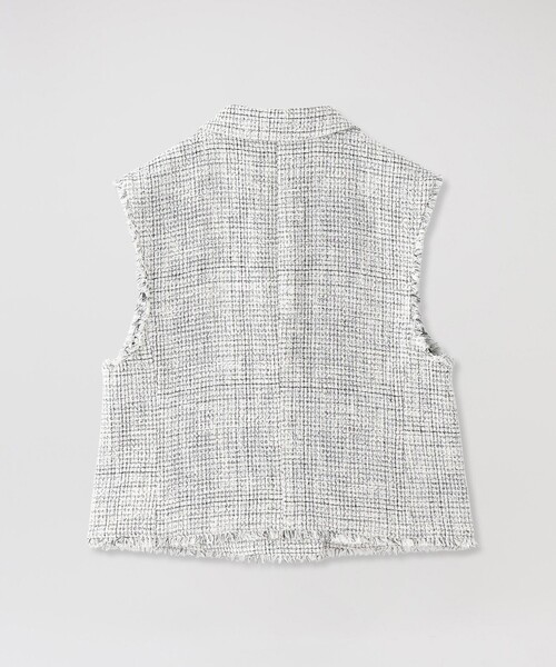 LOVELESS（ラブレス）の「ツイードジレ（ベスト・レディース・オフホワイト/ダークネイビー・36/34）」の11枚目の写真