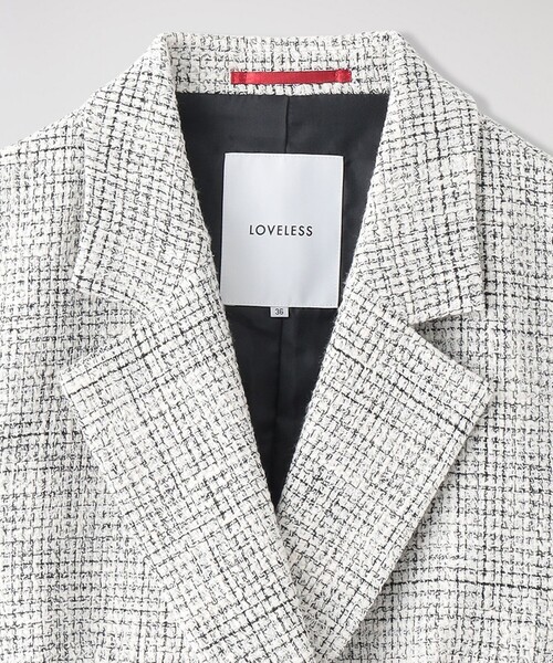 LOVELESS（ラブレス）の「ツイードジレ（ベスト・レディース・オフホワイト/ダークネイビー・36/34）」の12枚目の写真