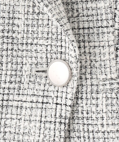 LOVELESS（ラブレス）の「ツイードジレ（ベスト・レディース・オフホワイト/ダークネイビー・36/34）」の15枚目の写真