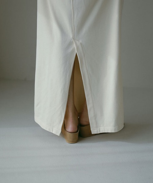 ETRE TOKYO（エトレトウキョウ）の「ウエストドレープロングワンピース（ワンピース・レディース・アイボリー/ネイビー・S/M）」の11枚目の写真