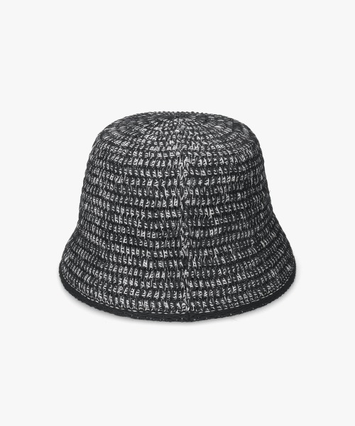 Chapeau d' O（シャポードオー）の「Chapeau d' O  TM Ini-Tab Bucket / シャポードオー（ハット・レディース・ブラック/ベージュ・M/57.5cm）」の6枚目の写真