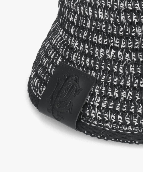 Chapeau d' O（シャポードオー）の「Chapeau d' O  TM Ini-Tab Bucket / シャポードオー（ハット・レディース・ブラック/ベージュ・M/57.5cm）」の8枚目の写真