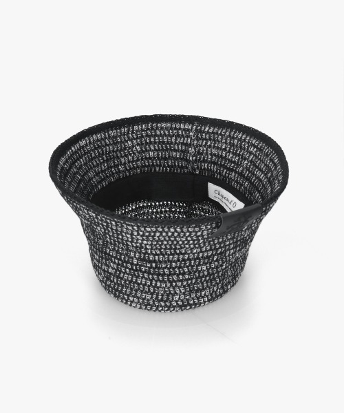 Chapeau d' O（シャポードオー）の「Chapeau d' O  TM Ini-Tab Bucket / シャポードオー（ハット・レディース・ブラック/ベージュ・M/57.5cm）」の10枚目の写真