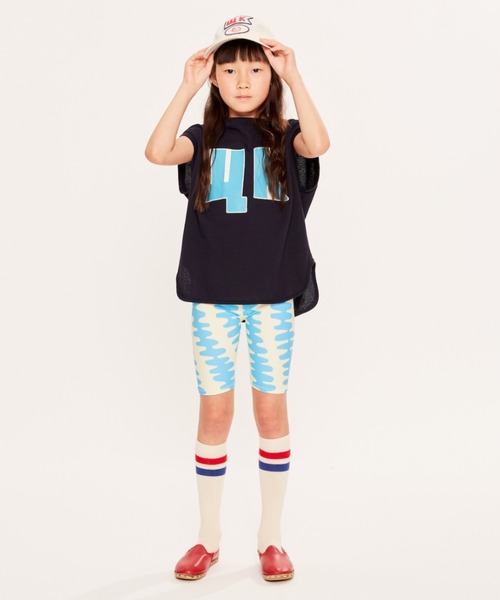 Wynken（ウィンケン）の「Wynken / ノースリーブW.K Tシャツ（Tシャツ/カットソー・キッズ・ネイビー・2Y/4Y/6Y/8Y）」の4枚目の写真