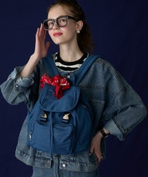 ナップサック」に該当するブルー・ネイビー/青色系の