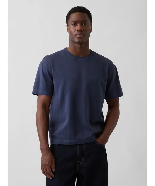 セール】ヘビーウェイト クロップドTシャツ 半袖 (ユニセックス)（T