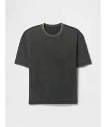 GAP（ギャップ）の「ヘビーウェイト クロップドTシャツ 半袖 (ユニセックス)（Tシャツ/カットソー）」