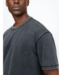 GAP（ギャップ）の「ヘビーウェイト クロップドTシャツ 半袖 (ユニセックス)（Tシャツ/カットソー）」