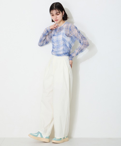 ORiental TRaffic（オリエンタルトラフィック）の「厚底ジャーマンスニーカー/OT3763（スニーカー・レディース・ブルー/ブラック/ホワイト・35/42/41/38/37/36/40/39）」の13枚目の写真