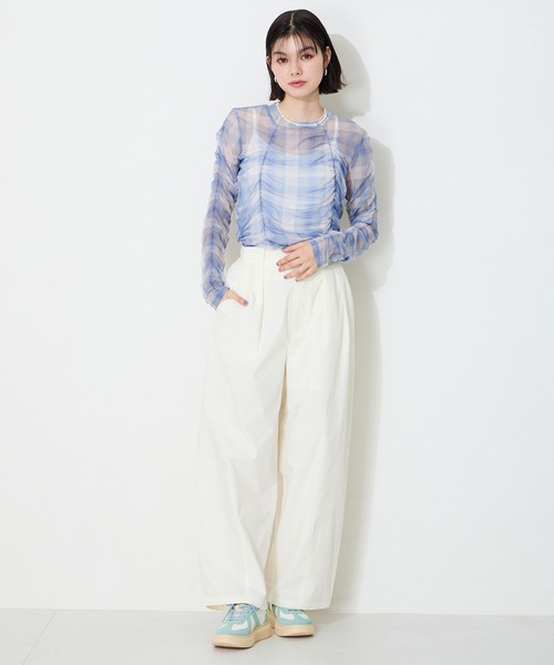 ORiental TRaffic（オリエンタルトラフィック）の「厚底ジャーマンスニーカー/OT3763（スニーカー・レディース・ブルー/ブラック/ホワイト・35/42/41/38/37/36/40/39）」の14枚目の写真