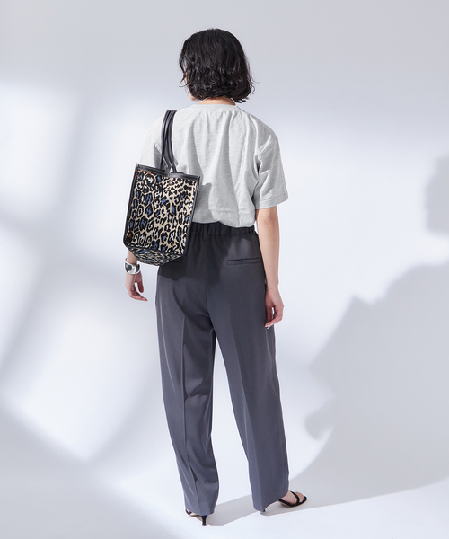 journal standard L'essage（ジャーナルスタンダードレサージュ）の「《追加》【MICKEY】ピグメントTシャツ（Tシャツ/カットソー・レディース・ブラウン/ホワイト/グレー・FREE）」の6枚目の写真