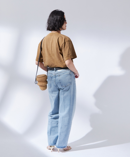 journal standard L'essage（ジャーナルスタンダードレサージュ）の「《追加》【MICKEY】ピグメントTシャツ（Tシャツ/カットソー・レディース・ブラウン/ホワイト/グレー・FREE）」の17枚目の写真