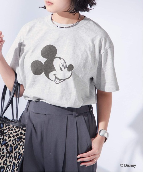 追加2》【MICKEY】ピグメントTシャツ（Tシャツ／カットソー