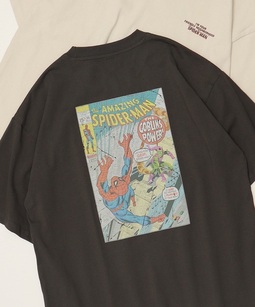 セール】【MARVEL/マーベル】ピグメント風 半袖プリントTシャツ