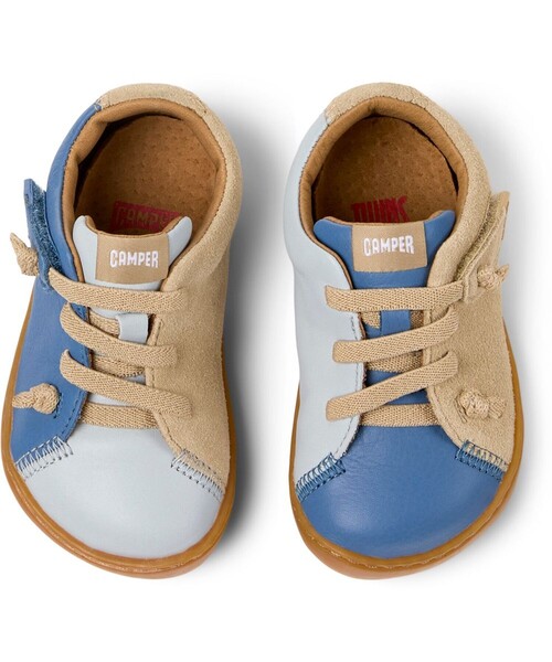 CAMPER（カンペール）の「[カンペール] TWINS First Walker / カジュアルシューズ（スニーカー・キッズ・ブルー・16.5cm/13.5cm/14.5cm/15.0cm/16.0cm/13.0cm）」の3枚目の写真