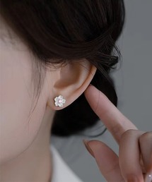 フラワーピアス002/両耳用(SK)