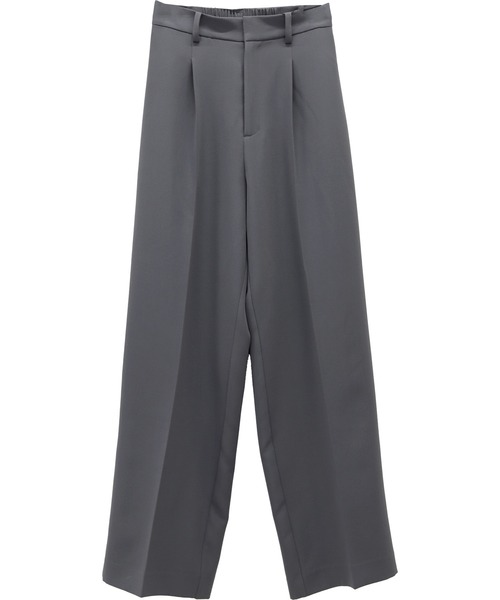 Aletta vita（アレッタビータ）の「フロントタックセンタープレスワイドパンツ（その他パンツ・レディース・ブラック/チャコール/ベージュ・S/M/L）」の17枚目の写真