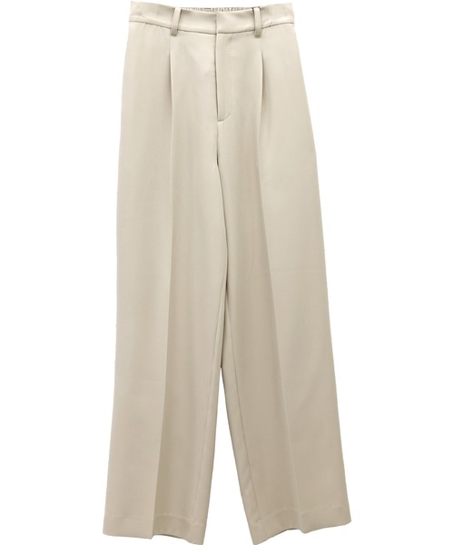 Aletta vita（アレッタビータ）の「フロントタックセンタープレスワイドパンツ（その他パンツ・レディース・ブラック/チャコール/ベージュ・S/M/L）」の15枚目の写真