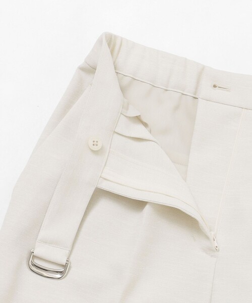 MACKINTOSH PHILOSOPHY(マッキントッシュ フィロソフィー)の「ドライタッチベルテッドパンツ(その他パンツ・レディース・ベージュ/ダークネイビー・36/38)」の9枚目の写真