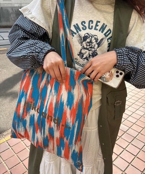 niko and...(ニコアンド)の「オリジナル ニコロゴ 柄トートバッグ(トートバッグ・レディース・その他1/その他2・0)」の11枚目の写真