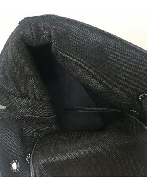 maison de LATIR(メゾンドラティール)の「厚底サイドジップショートブーツ【※小さめのつくり/普段より+1サイズ推奨】(ブーツ・レディース・ブラック・25cm/22.5cm/23cm/23.5cm/24cm/24.5cm)」の13枚目の写真