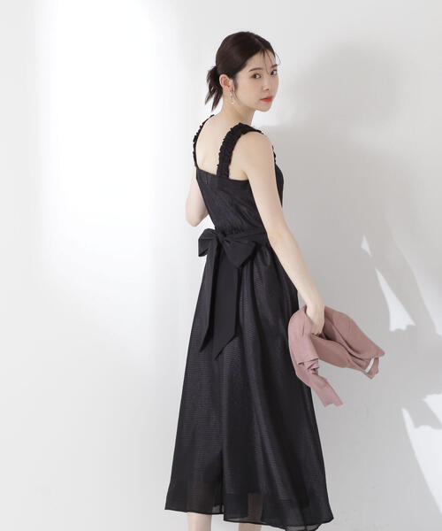 PROPORTION BODY DRESSING フリルシアーチェックワンピース ショルダーフリルシアーチェックワンピース | PROPORTION BODY