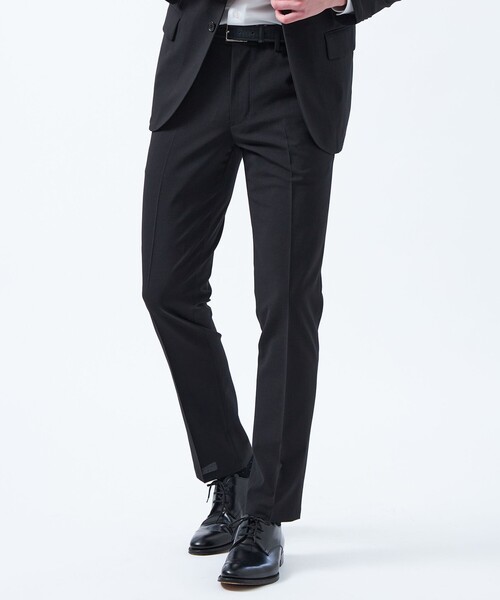 MACKINTOSH PHILOSOPHY(マッキントッシュ フィロソフィー)の「【WEB&一部店舗】強撚トロピカル トラウザーズ(その他パンツ・メンズ・ダークネイビー/チャコールグレー/ブラック・36/38/40/44/42)」の2枚目の写真