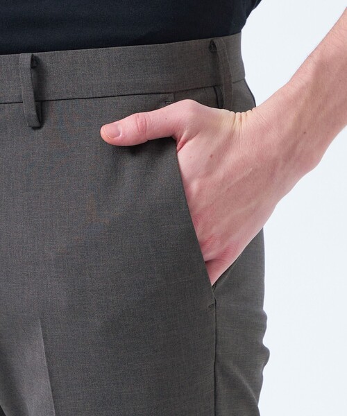 MACKINTOSH PHILOSOPHY(マッキントッシュ フィロソフィー)の「【WEB&一部店舗】強撚トロピカル トラウザーズ(その他パンツ・メンズ・ダークネイビー/チャコールグレー/ブラック・36/38/40/44/42)」の8枚目の写真