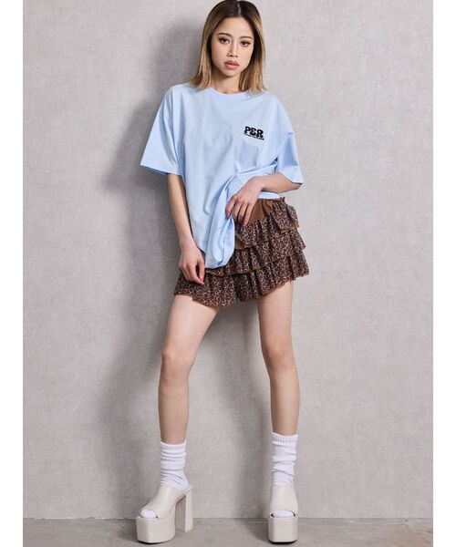 GYDA(ジェイダ)の「BALLOON BUNNY BIG Tシャツ(Tシャツ/カットソー・レディース・ライトグレー/チャコールグレー/ピンク/スカイブルー・FREE)」の16枚目の写真