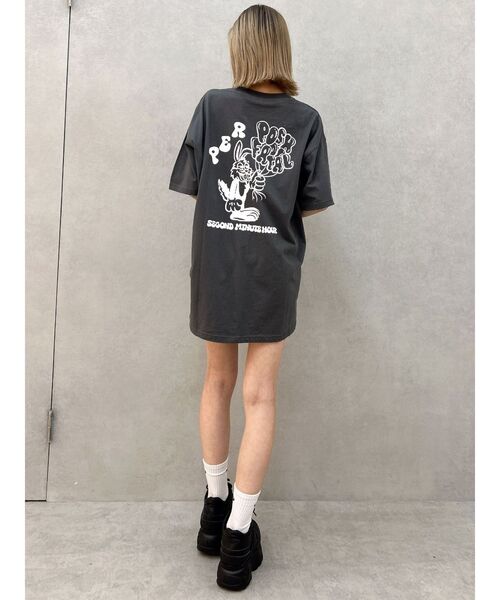 GYDA(ジェイダ)の「BALLOON BUNNY BIG Tシャツ(Tシャツ/カットソー・レディース・ライトグレー/チャコールグレー/ピンク/スカイブルー・FREE)」の22枚目の写真