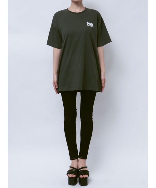 GYDA(ジェイダ)の「BALLOON BUNNY BIG Tシャツ(Tシャツ/カットソー・レディース・ライトグレー/チャコールグレー/ピンク/スカイブルー・FREE)」の9枚目の写真