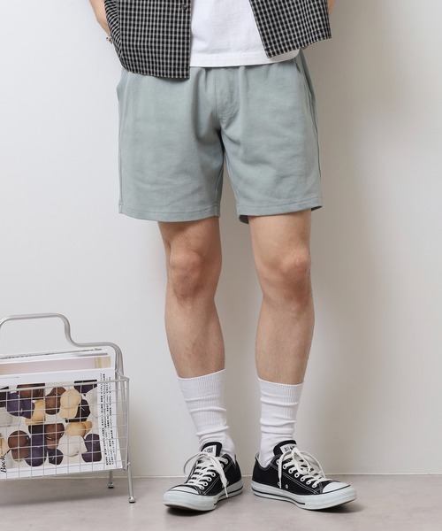 JEMORGAN（ジェーイーモーガン）の「JEMORGAN 天竺 カットオフリブショートパンツ（その他パンツ・メンズ・ミント/モカ/ブラック/オフホワイト・XL/L/M）」の18枚目の写真